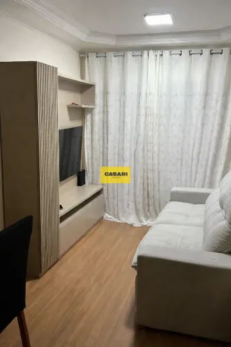 Apartamento à venda com 3 quartos, 64m², varanda e lazer completo no Bairro dos Casas  SBC