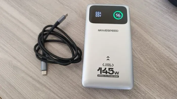Powerbank Movespeed 25000mah 145w - M25 Pro Silver