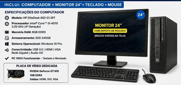 PC HP EliteDesk 705 G3