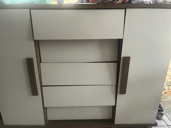 Cômoda Grande com 6 Gavetas - Linda, Espaçosa e Resistente