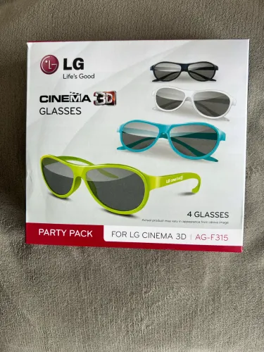 Óculos 3D LG Cinema Glasses (Party Pack)
