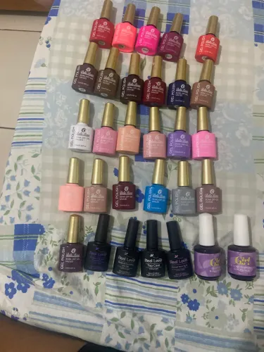 Vendas esmaltes em gel Polish novos nunca usado são 24 esmaltes
