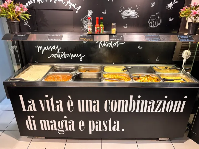 Buffet quente 12 cubas