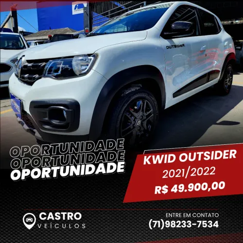 Renault Kwid Outsider 1.0 Flex 12V 5P Mec. 2022