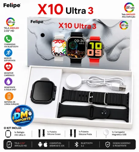 Smartwatch X10 Ultra