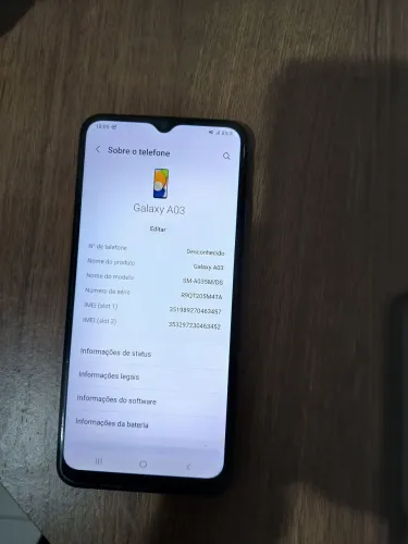 Celular A01 e A03