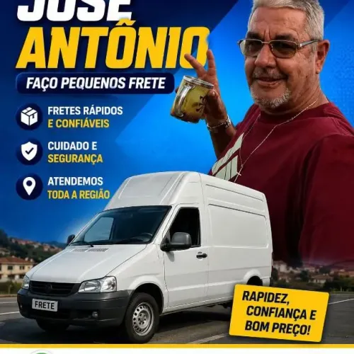 Faço pequenos frete e mudança sua moto parou m liga e faça um orçamento