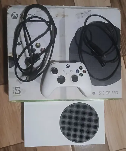 Xbox Series S + Caixa, Controle Original e Embalagens. Seminovo
