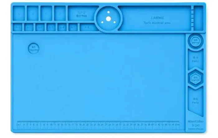 Base De Alumínio Para Microscópio Revestida de silicone