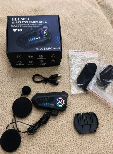 Fone Capacete Pholex Bluetooth IPX6