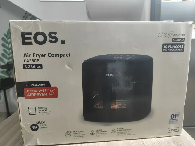 Airfryer EOS 6,2Litros NOVA