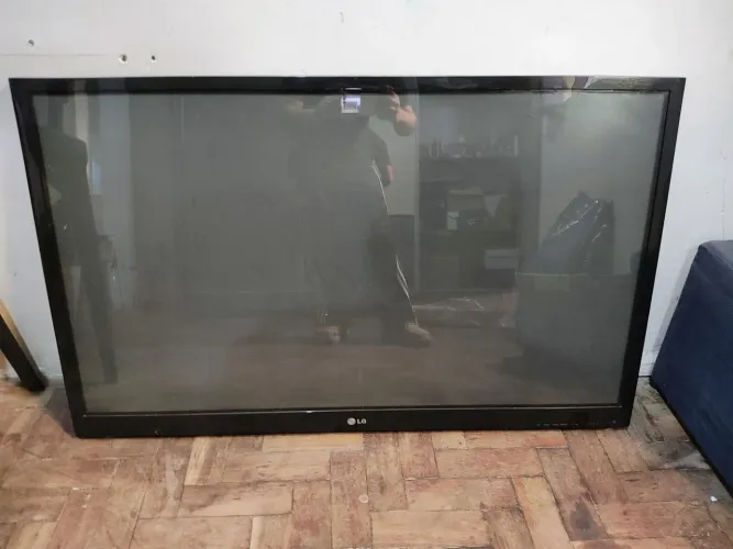Tv 55 led queimado