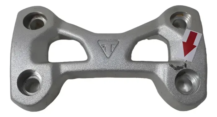 Mancal Suporte Guidao Street Triple 765 Rs 20/24 Orig 60102 Prateado