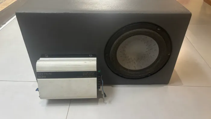 Subwoofer 10 polegadas + módulo 