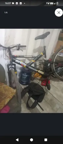 Bicicleta Samy aro 26 Freio a Disco
