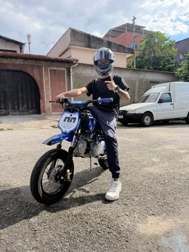 Mini moto TR 125cc 4 marchas Ano 2024 novíssima