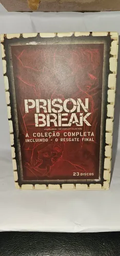 PRISON BREAK COLEÇÃO COMPLETA<br>INCLUINDO<br>O RESGATE FINAL0