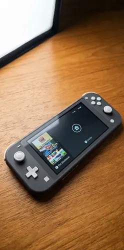 Nintendo Switch Lite cinza