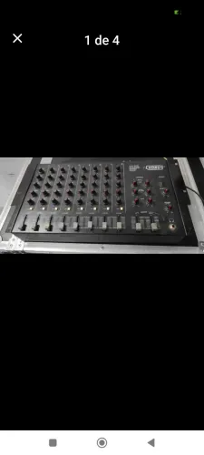 Mesa som Chorus 8 canais funcionando tudo precinho