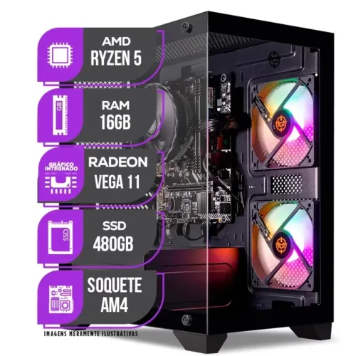 Gabinete computador