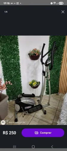 Aparelho de Ginástica elíptico