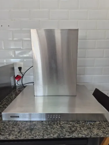 Coifa De Parede Tramontina New Dritta Wall 60 Aço Inox 220v