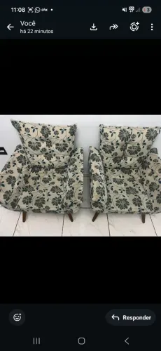 Vendo jogo poltronas palito