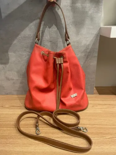 Bolso de couro da Levi´s