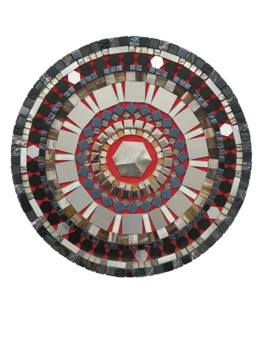 Mandala Pedras Mosaico