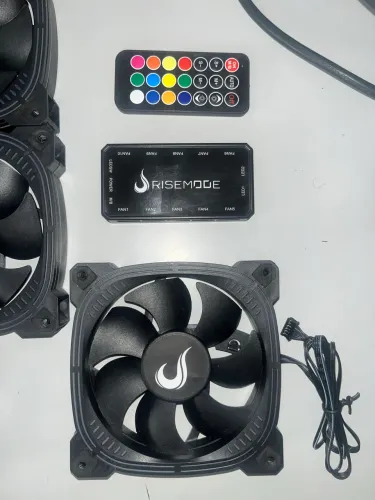 Kit Fans Rise Mode Aura Pro ARGB
