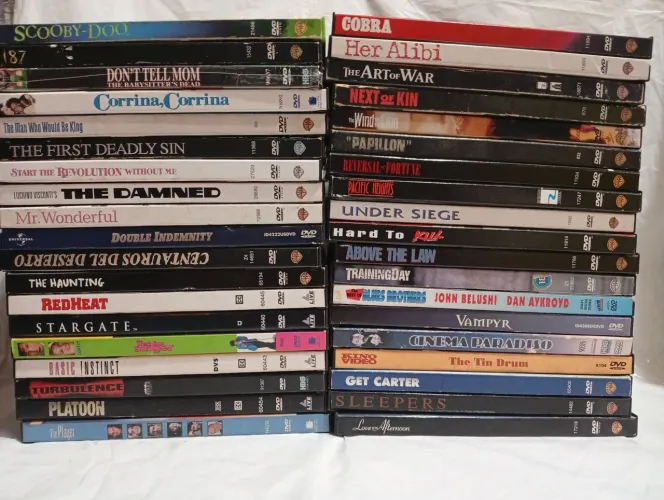 Kit 38 dvds snapcases importados