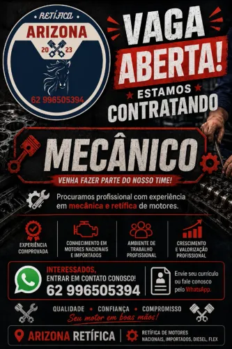 vaga de emprego mecanico