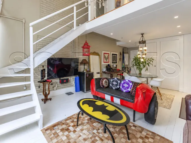 Loft São Paulo II, duplex disponível para locação contendo 109m², 03 dormitórios e 02 vaga
