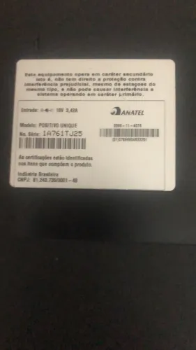 Vende se notebook positivo 