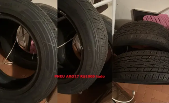 2 Pneu Aro17 (Captur e similares)