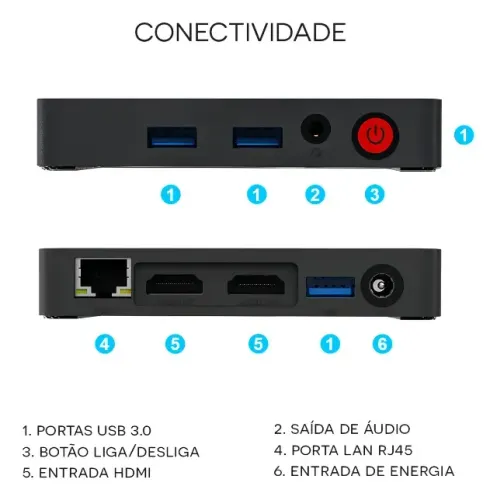 Mini Pc Beelink T4 Pro Intel Apollo Lake 64gb Emmc 4gb Ram