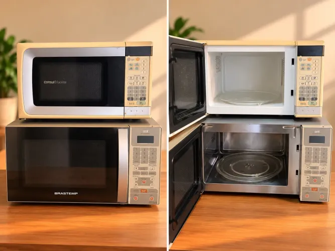 2 Microondas seminovos