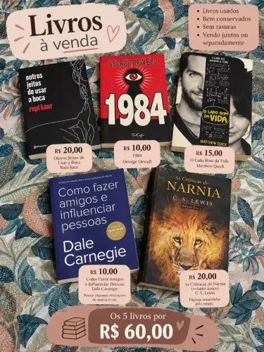 Desapego de livros