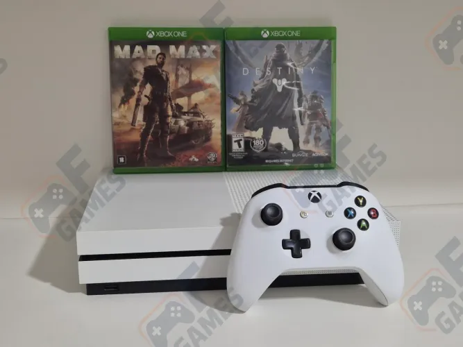 Xbox One S 1TB Seminovo + Garantia | Aceito Cartão!!!