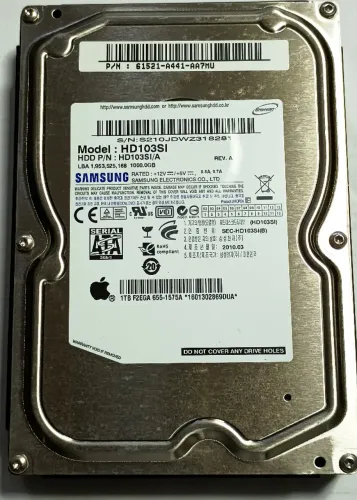 HD SATA 1TB Desktop Samsung original Apple Usado funcionando