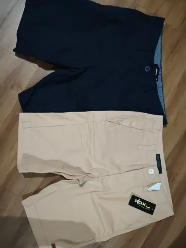 Kit 2 Bermudas de Sarja Masculino - Tamanho 38