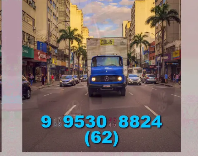 Frete! Transporte seguro e rápido em Goiânia e senhores)!;| ajudantes disponíveis!