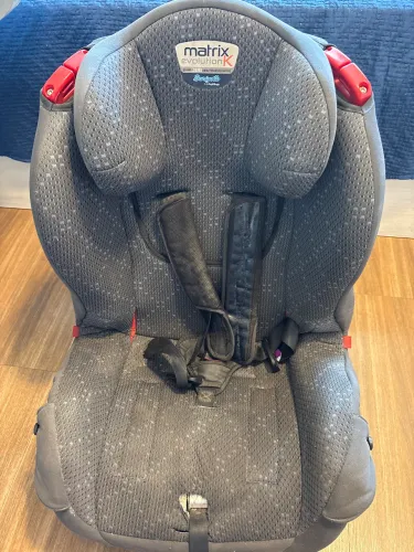 Cadeirinha burigoto para carro , até 25kg , com regulagem de encosto