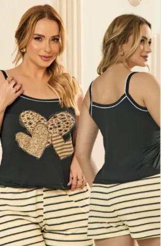 Conjunto Baby Doll Estampado