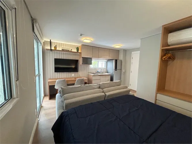 Studio Pronto para Morar ou Rentabilizar em Pinheiros | Totalmente Mobiliado e Equipado