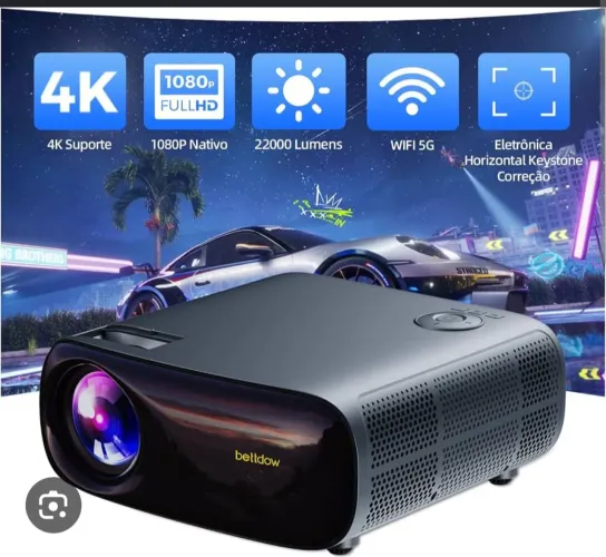 Projetor semi novo e com garantia marca betdown ac1053
