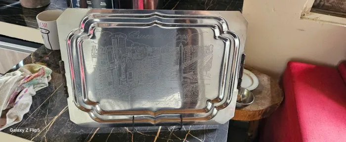Bandeja inox de Buenos Aires