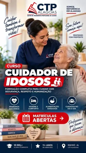 CURSO DE CUIDADOR DE IDOSOS 