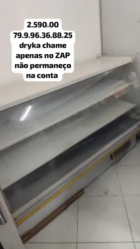 balcao expositor refrigerado