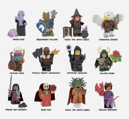 Lego minifiguras Dungeon & dragons